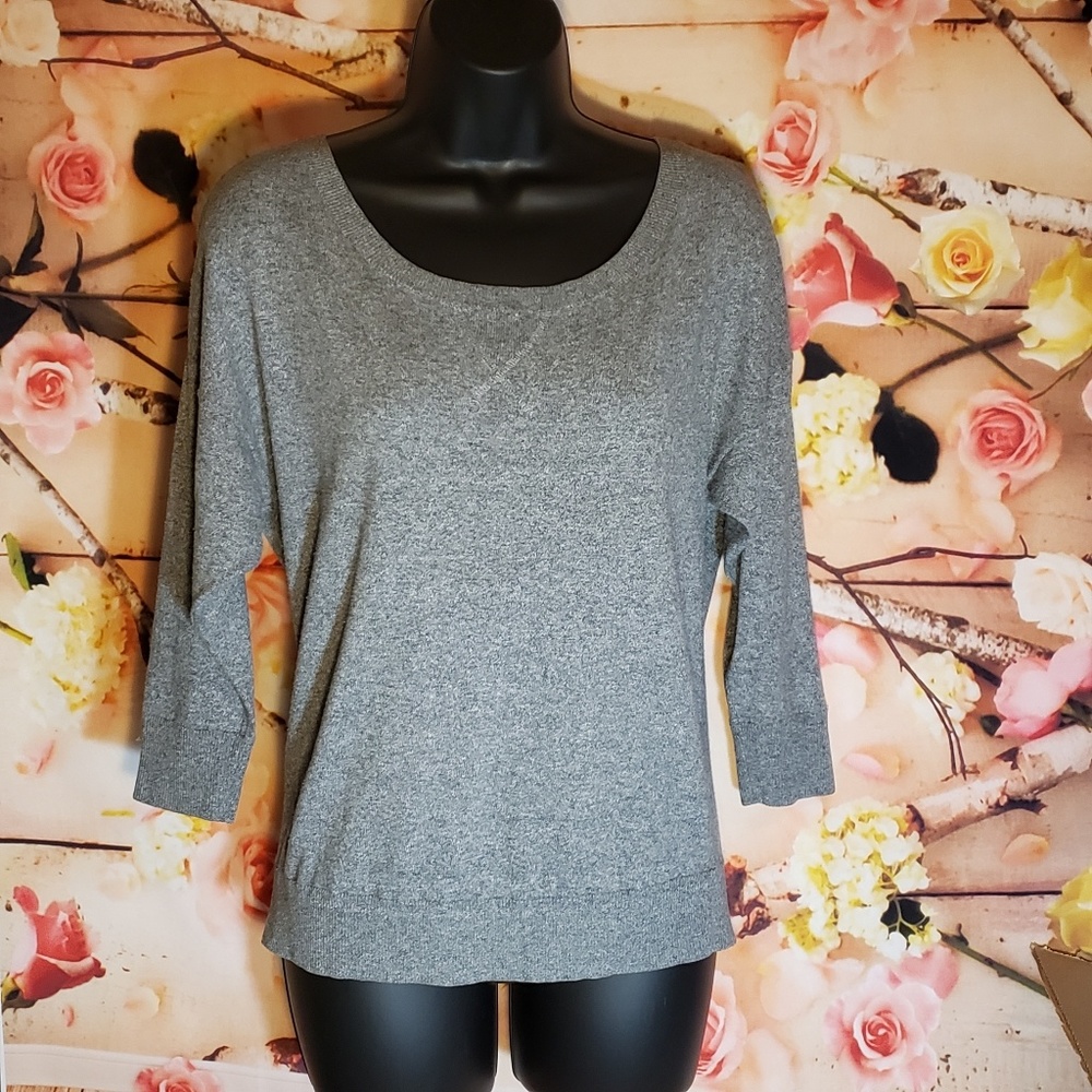 American Eagle Gray Sweater Medium - image 1